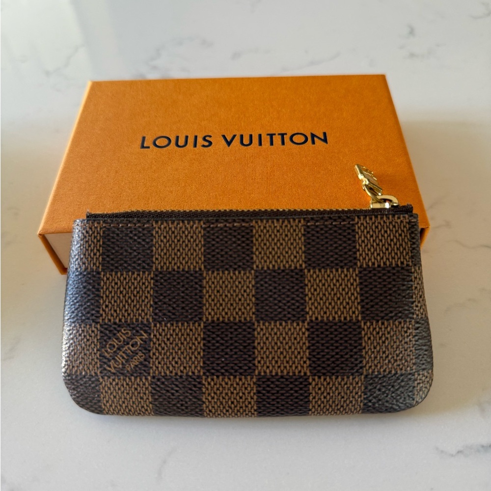 Louis Vuitton key pouch Damier Ebene